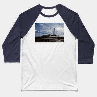 St. Mary's Island and Lighthouse Baseball T-Shirt